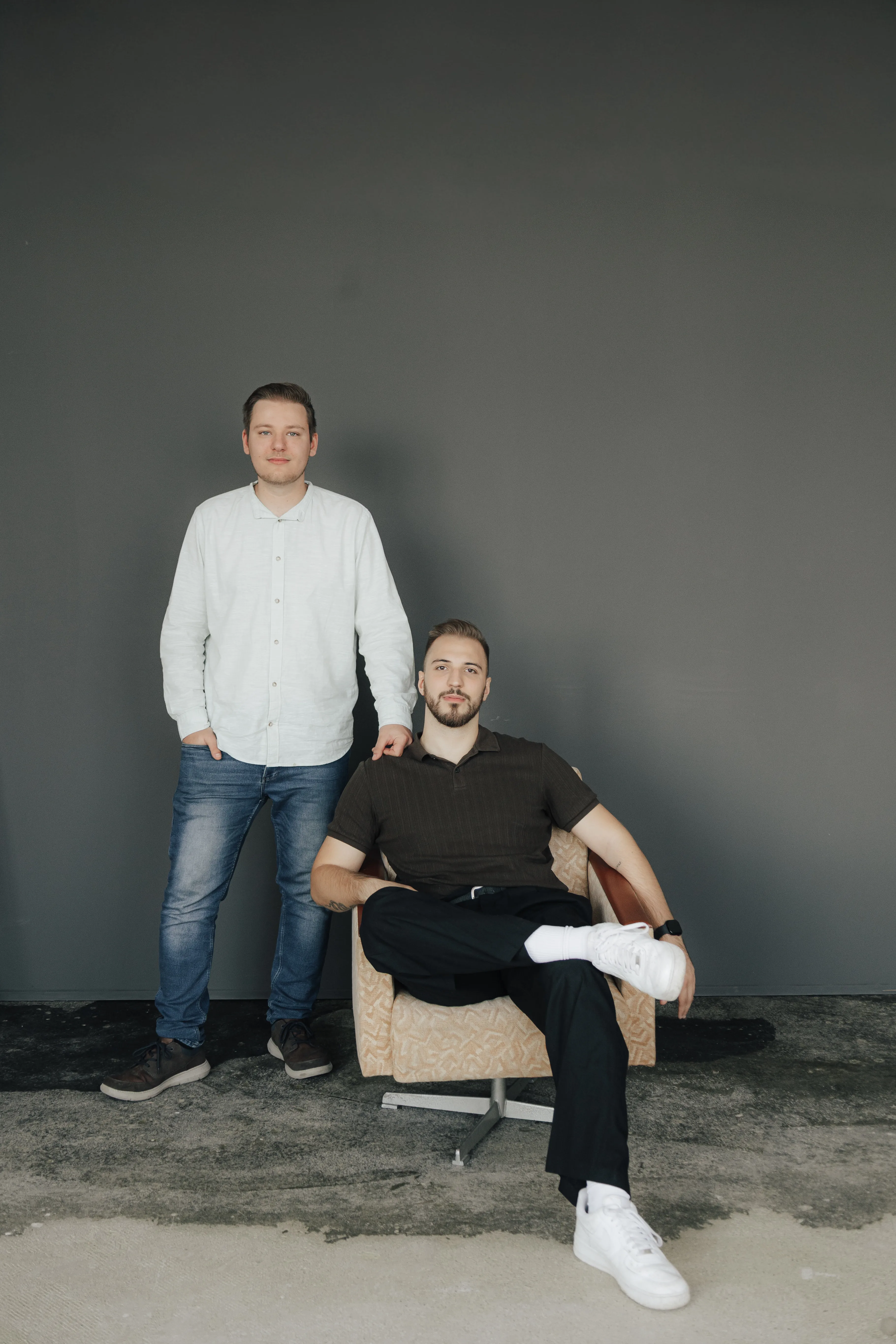 Paul Otto und Yannick Seeger, Geschäftsführer der Cloo GmbH
